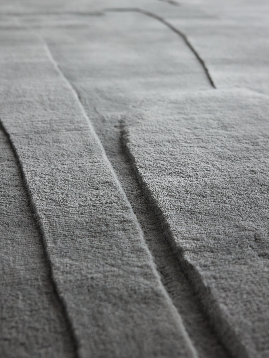 Tapis Bref gris bleuté