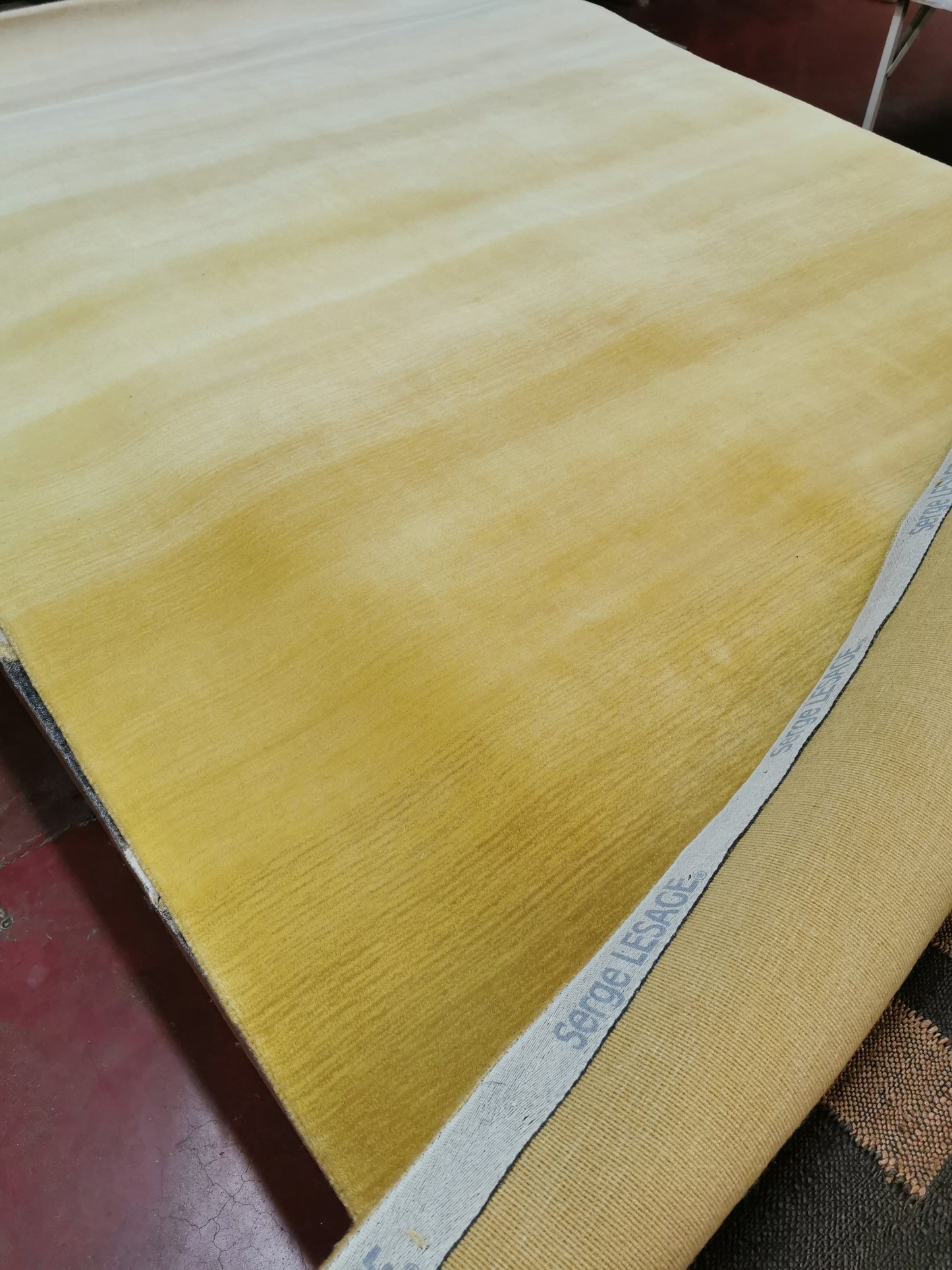 Tudor jaune doré 170x240