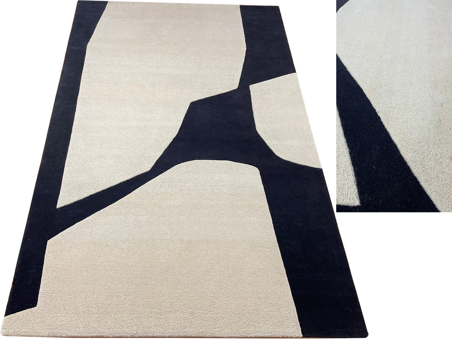 Limaa Col Noir & Blanc 200X300