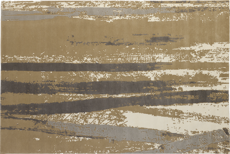 Bold sesame rug