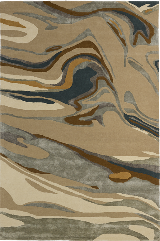 Fiction mineral grey rug