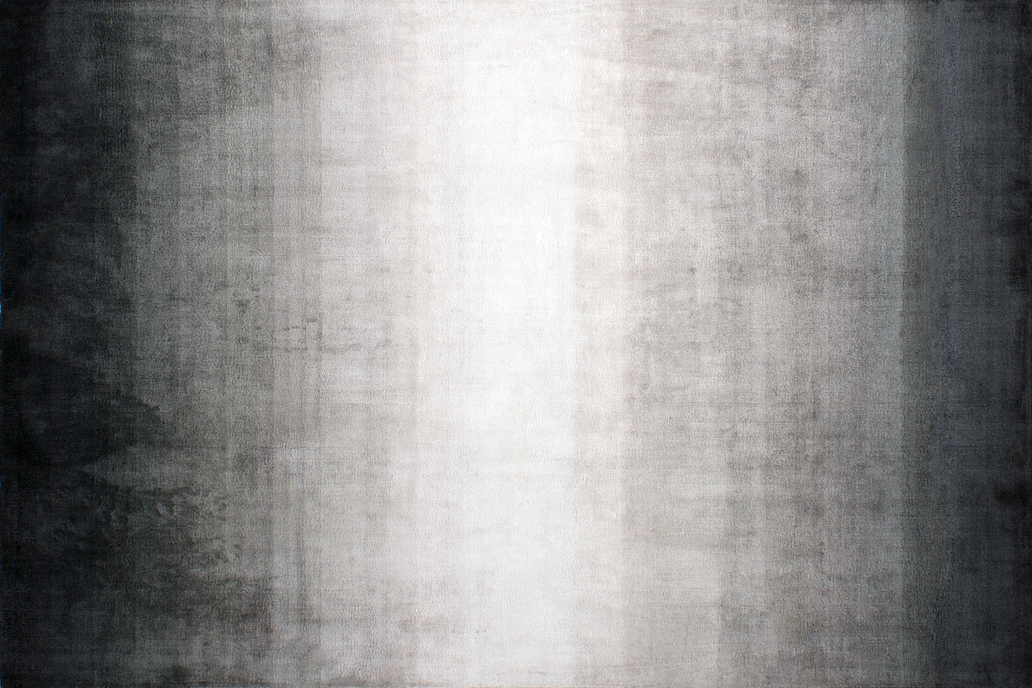 aplat tapis tissé main gris noir