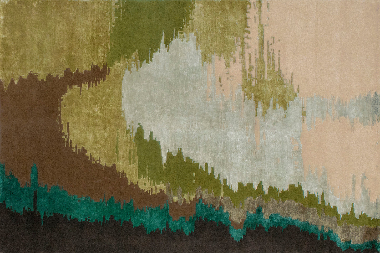 Hoek green rug