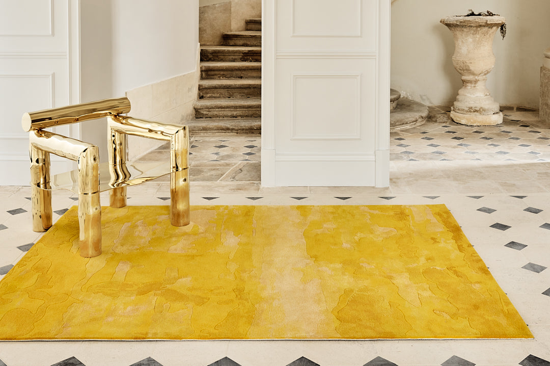 Tapis Aurora doré