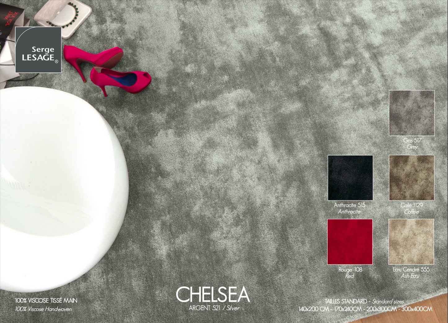 Chelsea Gris 230X350