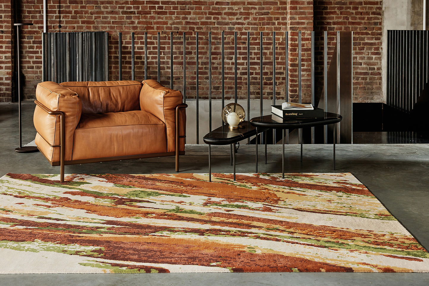 Flux brick rug