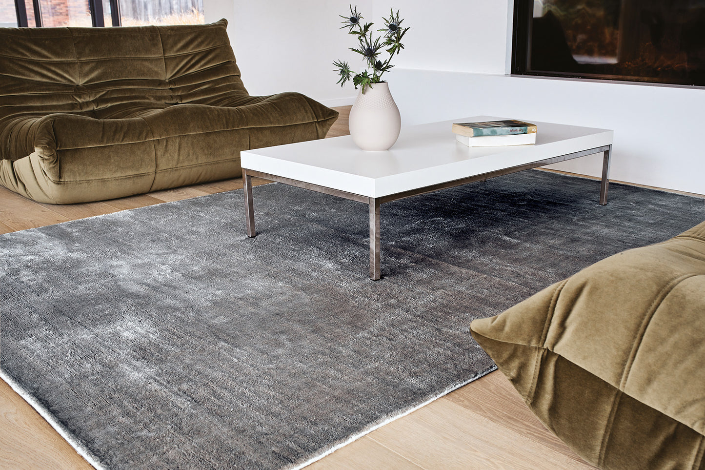 Hampton Acier Viscose 200X300