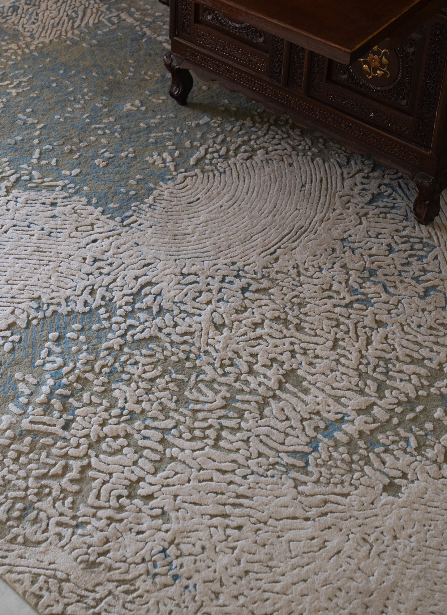 Niebla amazonite rug