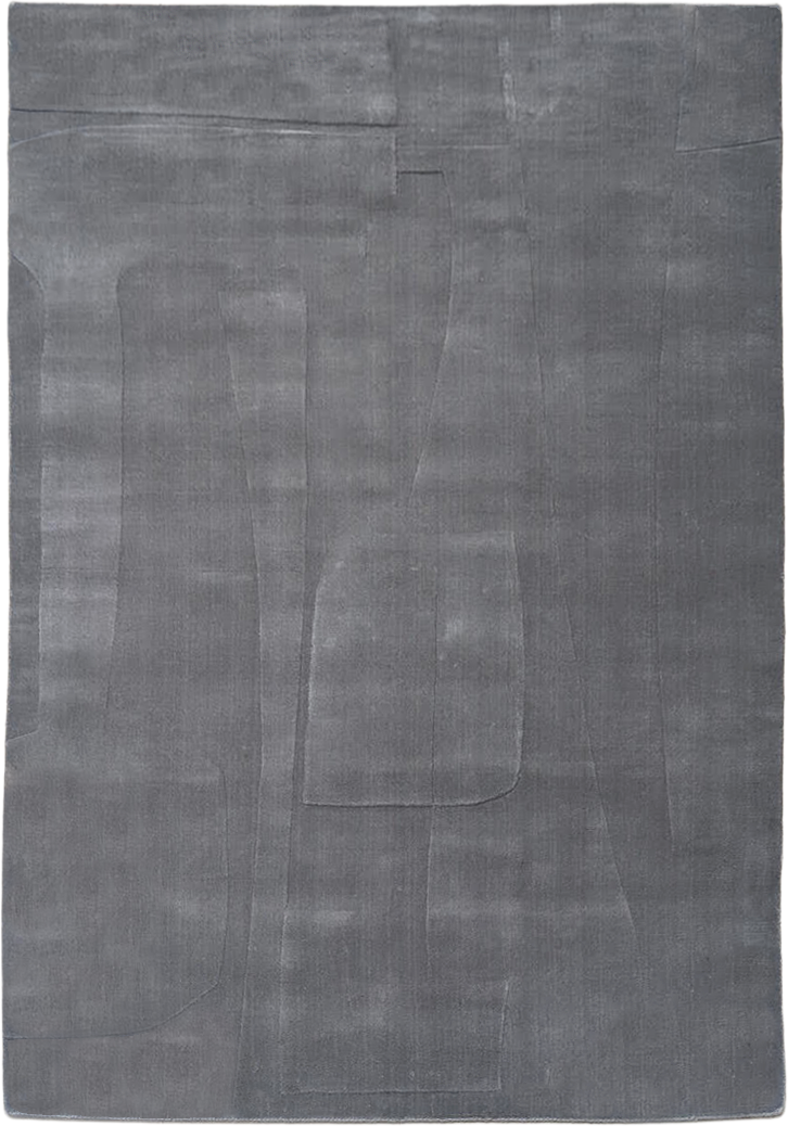 Bref bluish grey rug