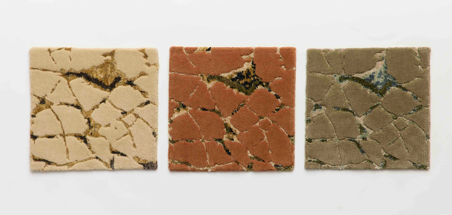 Tapis Kintsugi creme