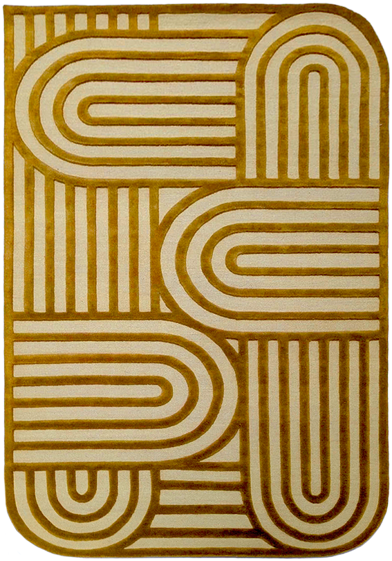 Nowee mustard rug