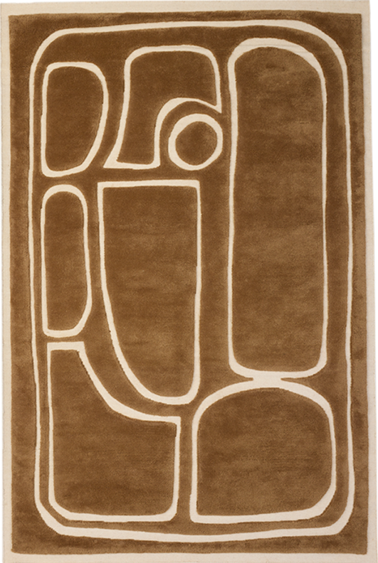 Tapis Olympe café frappé