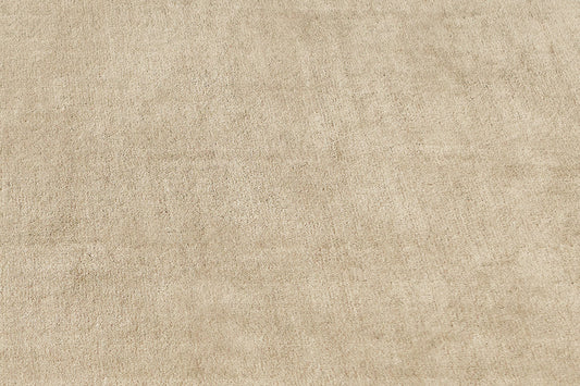 aplat tapis tissé main écru