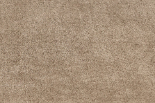 aplat tapis tissé main beige écru et sable