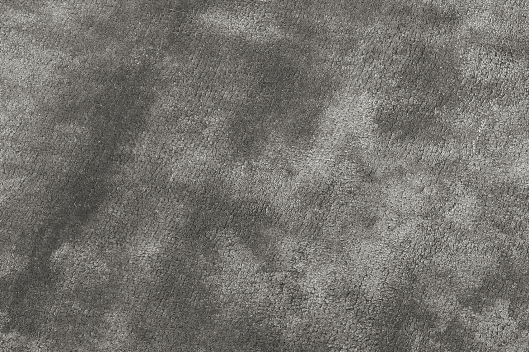 aplat tapis tufté main gris